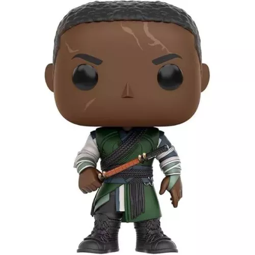 Figurine Funko Pop Baron Mordo (n°170), tenue de sorcier verte et grise, épée courbe à la ceinture
