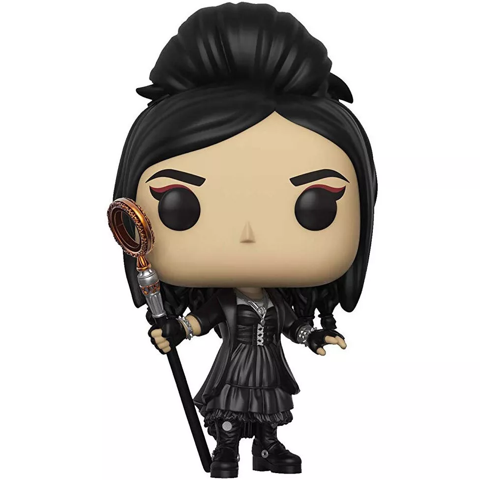 Figurine Funko Pop Nico Minoru (n°355), tenue gothique noire, Staff of One en main