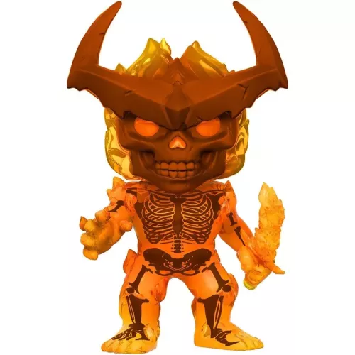 Figurine Funko Pop Surtur (n°252), crâne démoniaque enflammé, casque à cornes