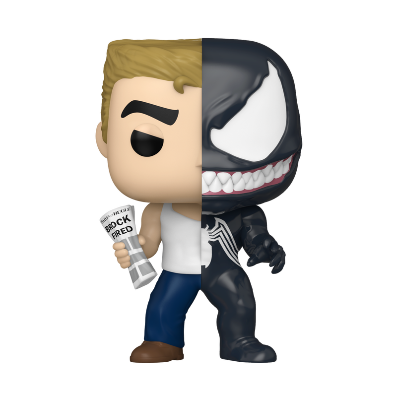 Figurine Funko Pop Eddie Brock / Venom (n°1627), moitié humaine moitié symbiote