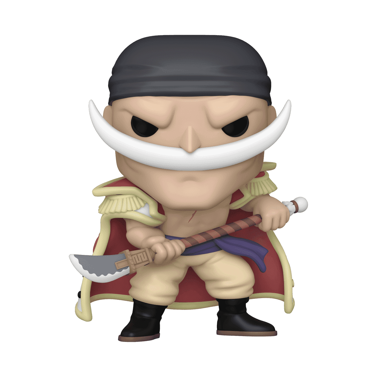 Figurine Funko Pop Barbe Blanche (n°1270), pose de combat, hallebarde à la main