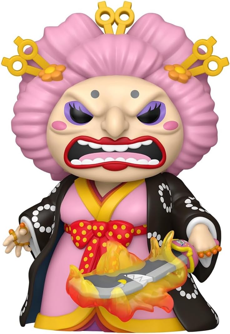 Figurine Funko Pop Big Mom en kimono (n°1915, format Super 15 cm)