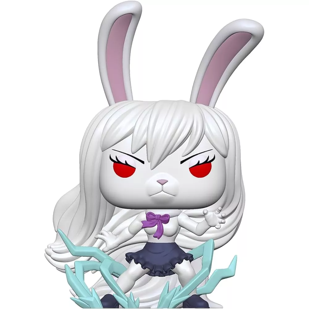 Figurine Funko Pop Carrot en forme Sulong (n°1487), fourrure blanche et yeux rouges