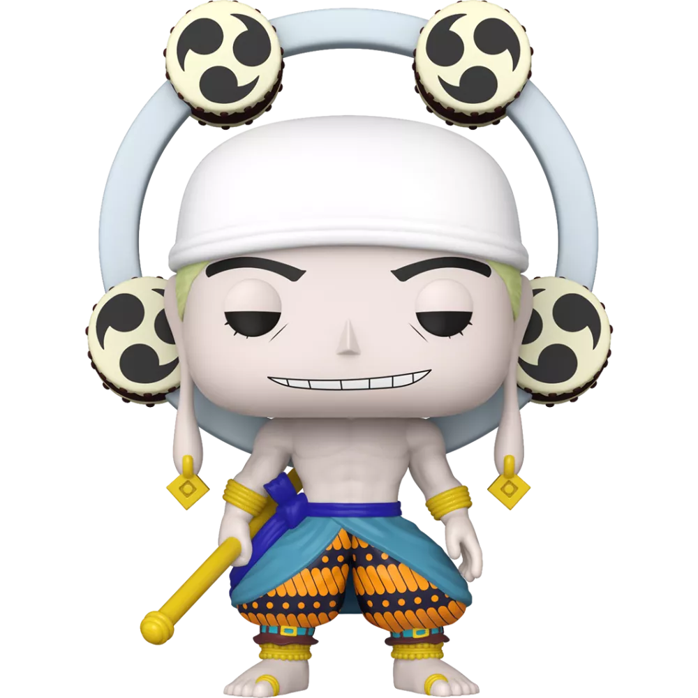 Figurine Funko Pop Enel (n°2236), tenue blanche et bâton doré