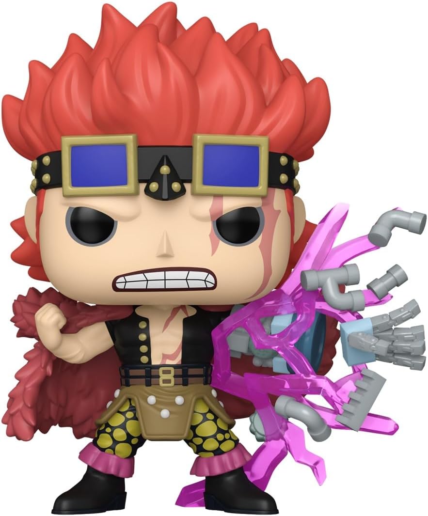 Figurine Funko Pop Eustass Kid (n°1932), bras mécanique du réveil du fruit du démon
