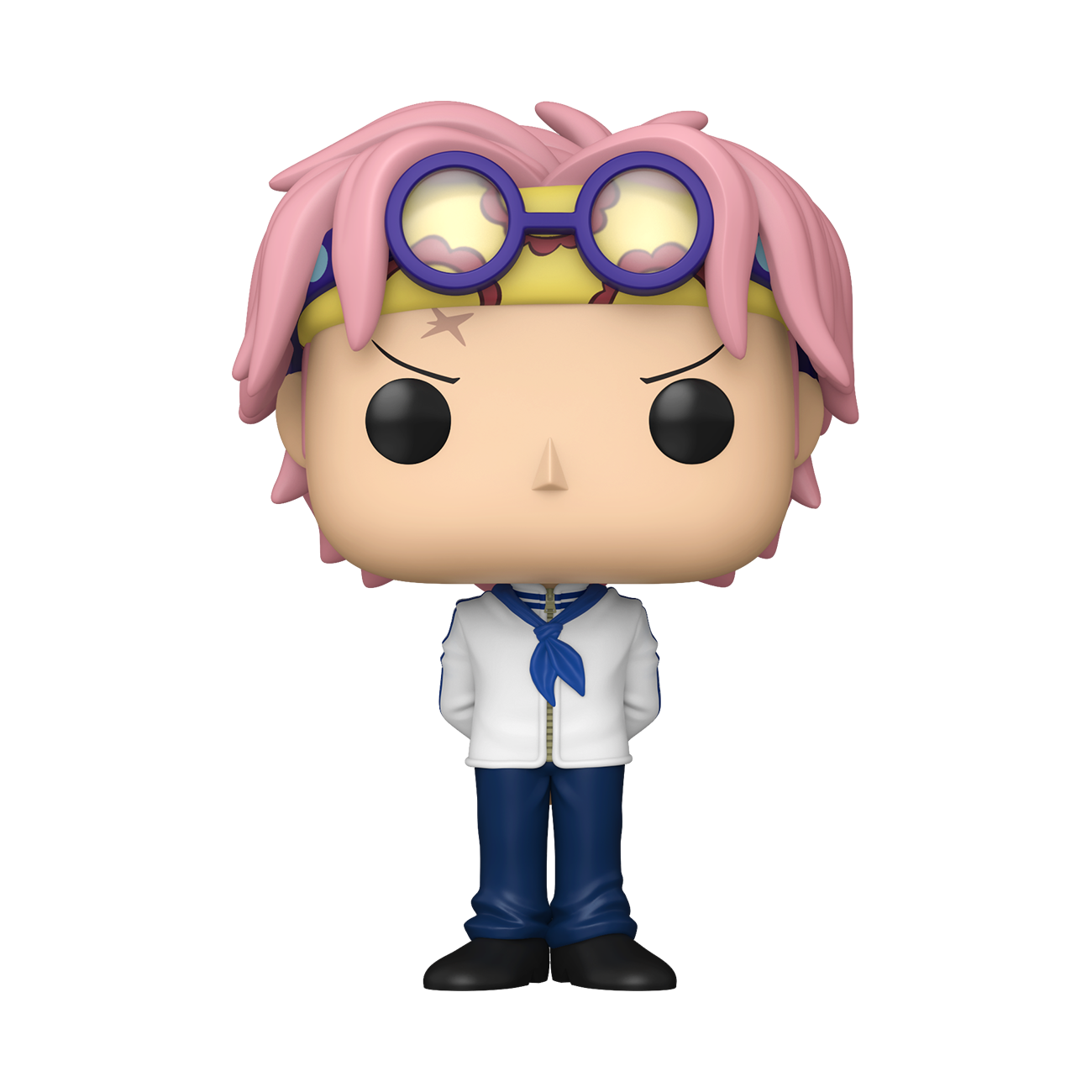 Figurine Funko Pop Koby (n°1943), lunettes relevées, uniforme blanc de Marine