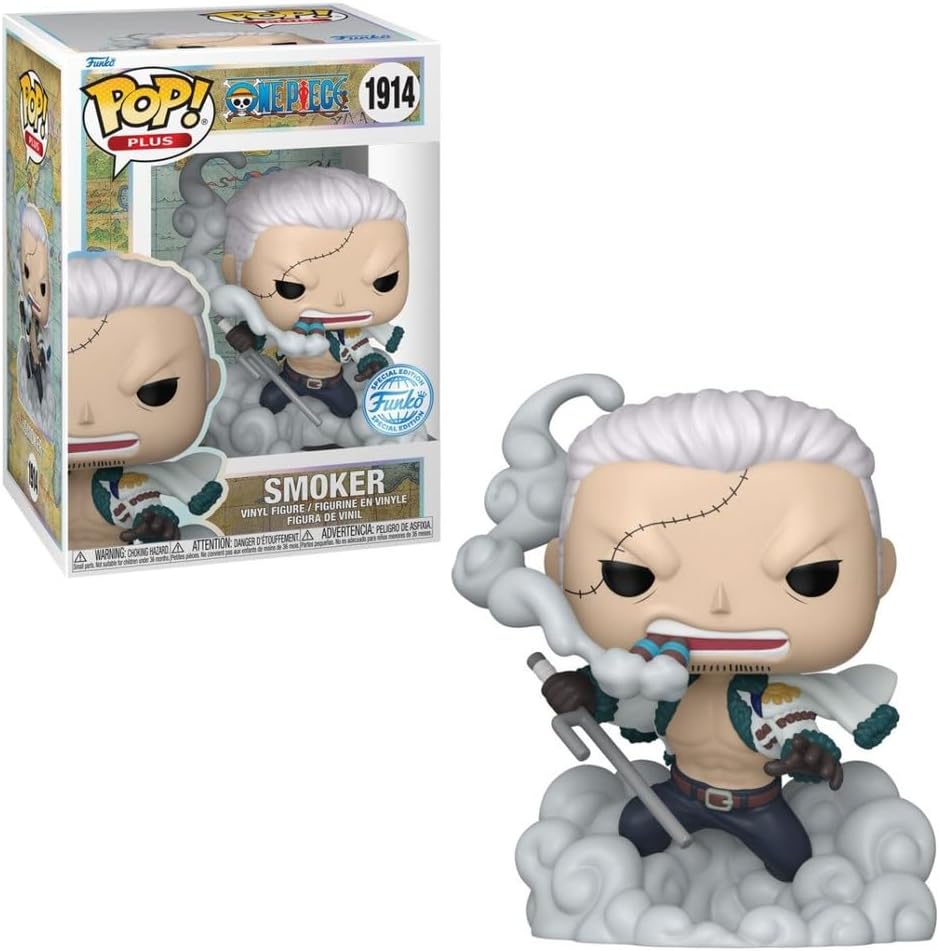 Figurine Funko Pop Smoker (n°1914), jutte et fumée blanche