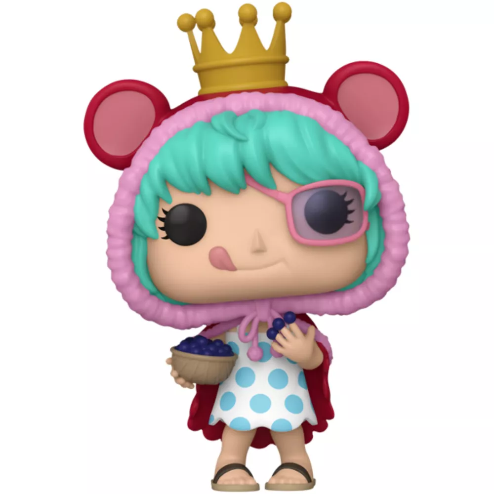 Figurine Funko Pop Sugar (n°1622), capuche à oreilles roses, couronne dorée