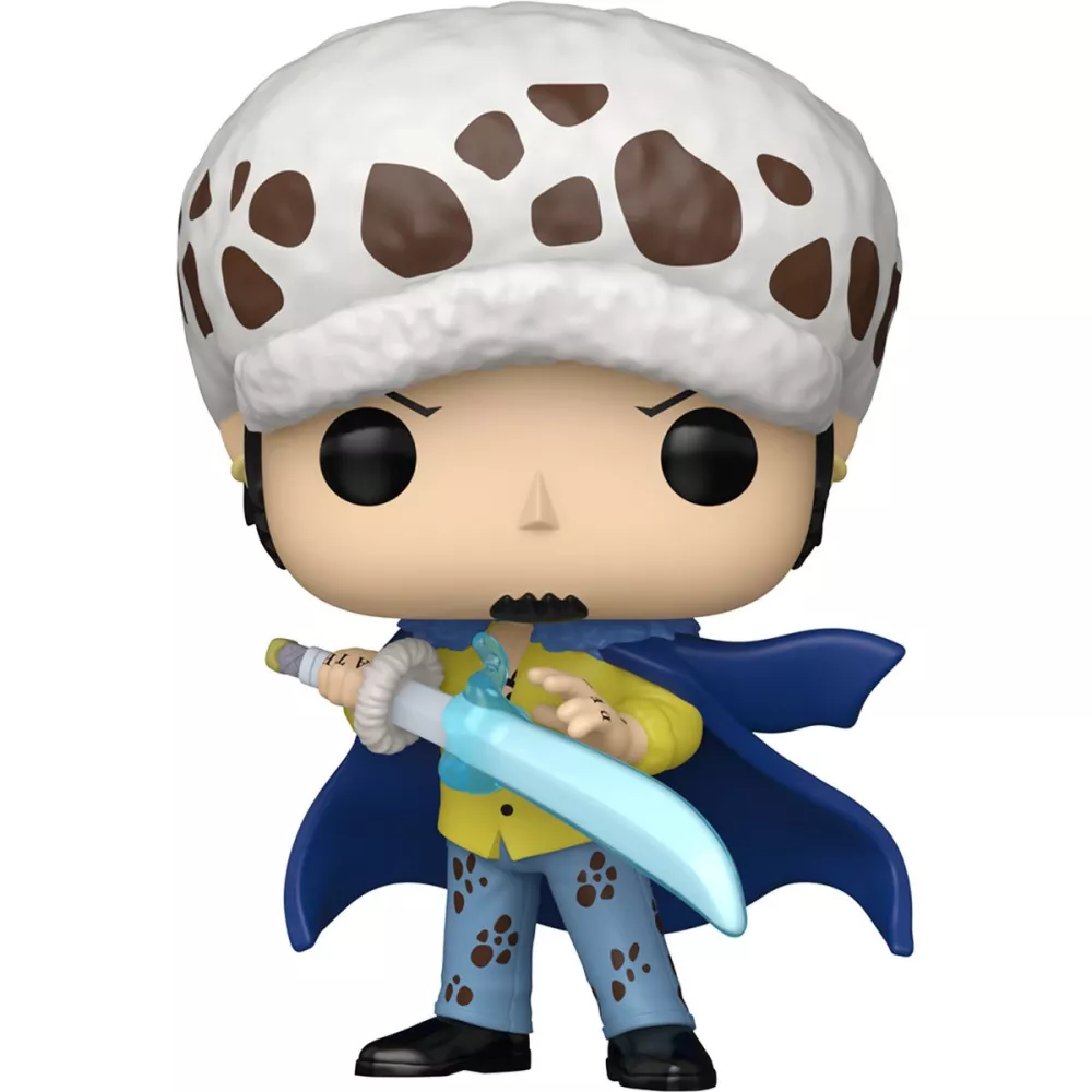Figurine Funko Pop Trafalgar Law (n°1894), bonnet tacheté, épée Kikoku