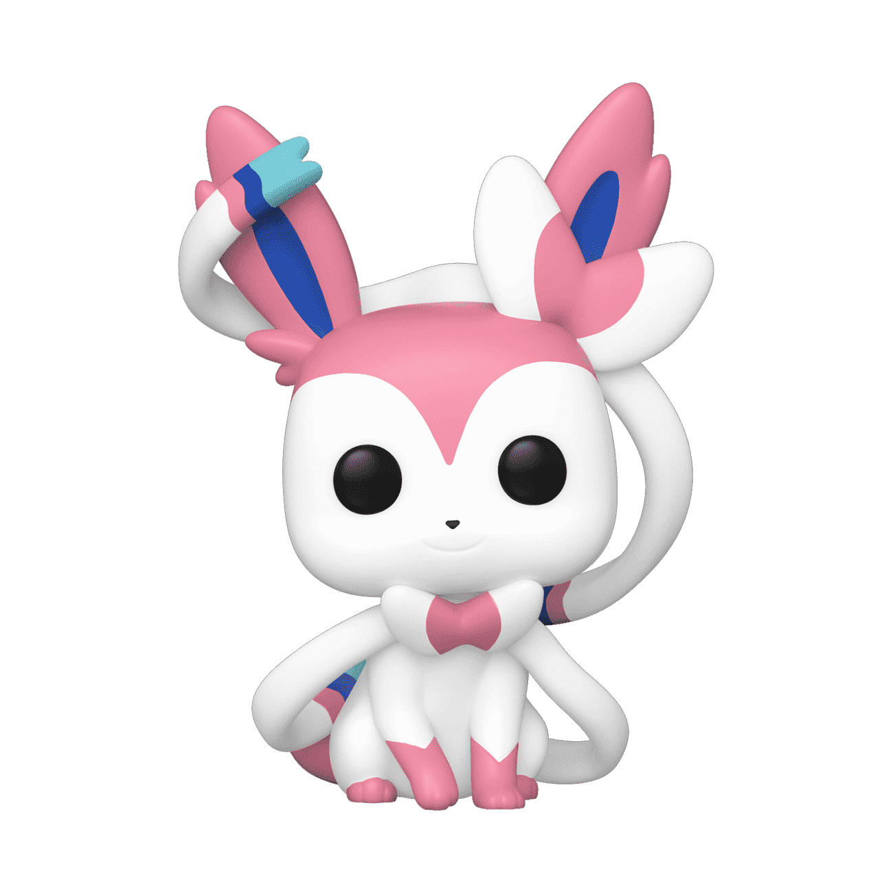 Figurine Funko Pop Nymphali (n°857), rubans-antennes roses et bleus
